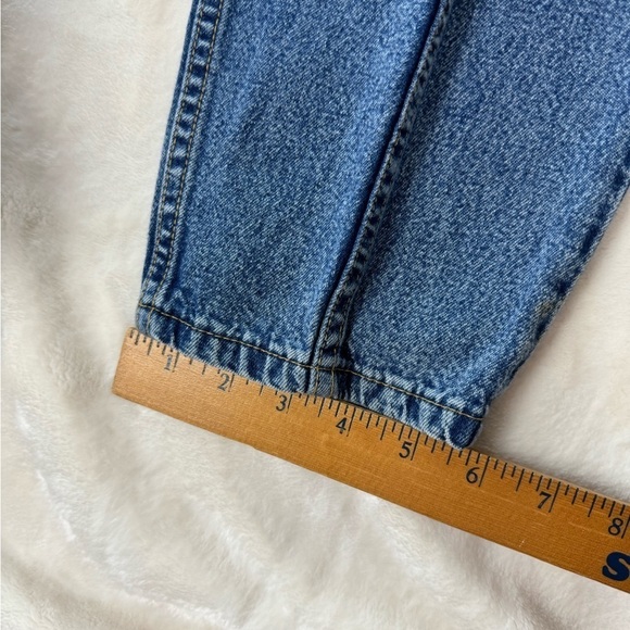 Vintage Cherokee Jeans 8 Women’s Denim Paper Tag barrel elastic 90s Mom Jeans - Picture 3 of 16